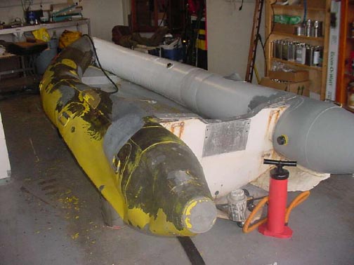inflatable boat paint